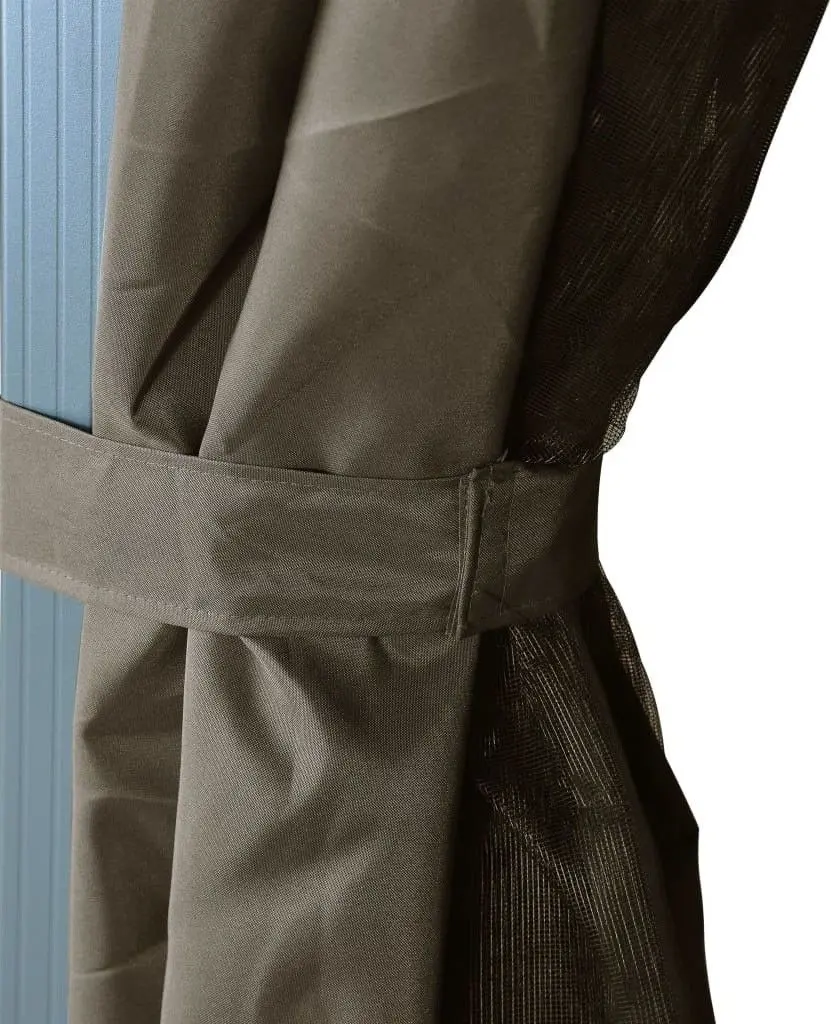 Садовый павильон VidaXL 3070334 3x3 (Taupe Grey)