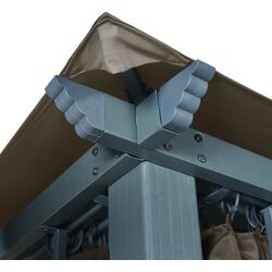 Садовый павильон VidaXL 3070334 3x3 (Taupe Grey) Thumb