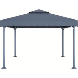 Pavilion de gradina VidaXL 3070352 4x3 (Anthracite) Thumb