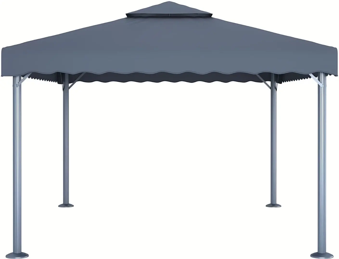 Pavilion de gradina VidaXL 3070352 4x3 (Anthracite) - 3