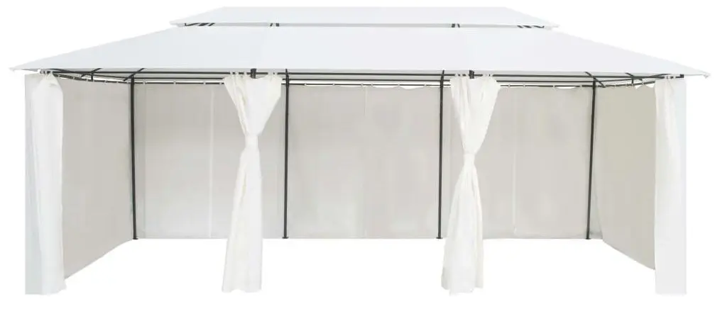 Садовый павильон VidaXL 310073 6x3 (White)