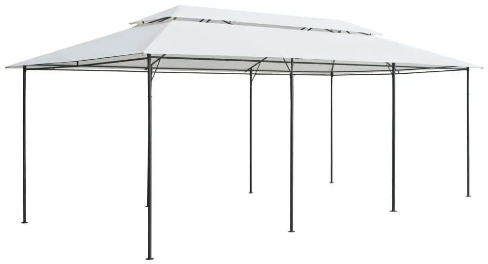 Садовый павильон VidaXL 310073 6x3 (White)