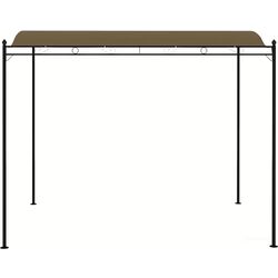 Садовый павильон VidaXL 312216 3x2.4 (Taupe Grey) Thumb