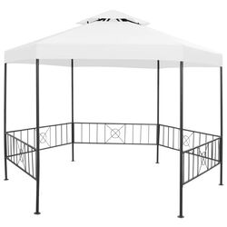 Садовый павильон VidaXL 312233 3x3 (White)