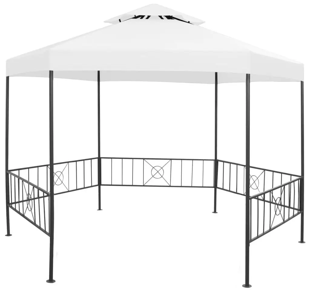 Садовый павильон VidaXL 312233 3x3 (White)