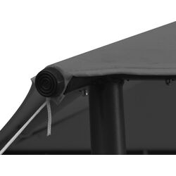 Pavilion de gradina VidaXL 312240 3x3 (Anthracite) Thumb