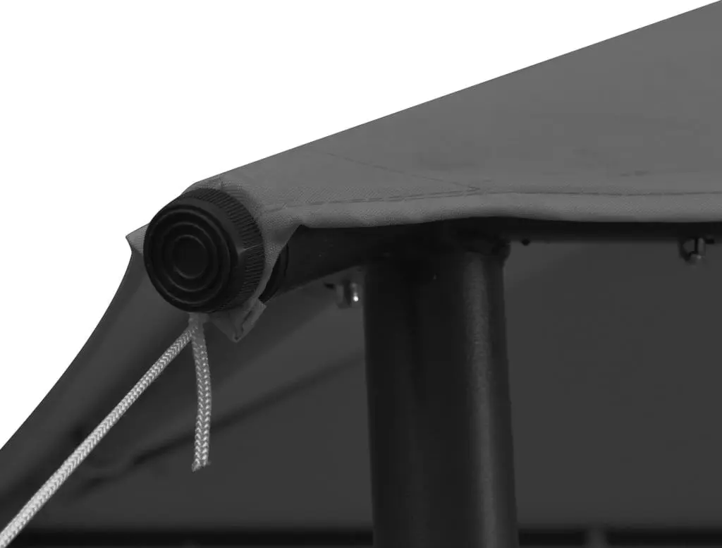 Pavilion de gradina VidaXL 312240 3x3 (Anthracite) - 5