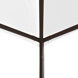 Садовый павильон VidaXL 312241 3x3 (White) Thumb