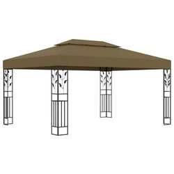 Pavilion de gradina VidaXL 312244 3x4 (Taupe)