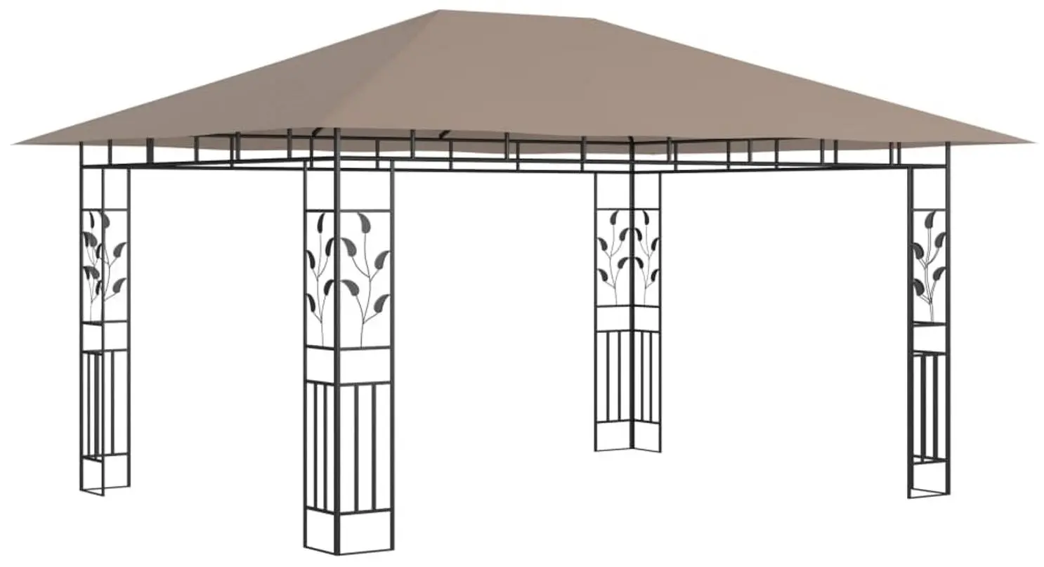 Садовый павильон VidaXL 312252 4x3 (Taupe)