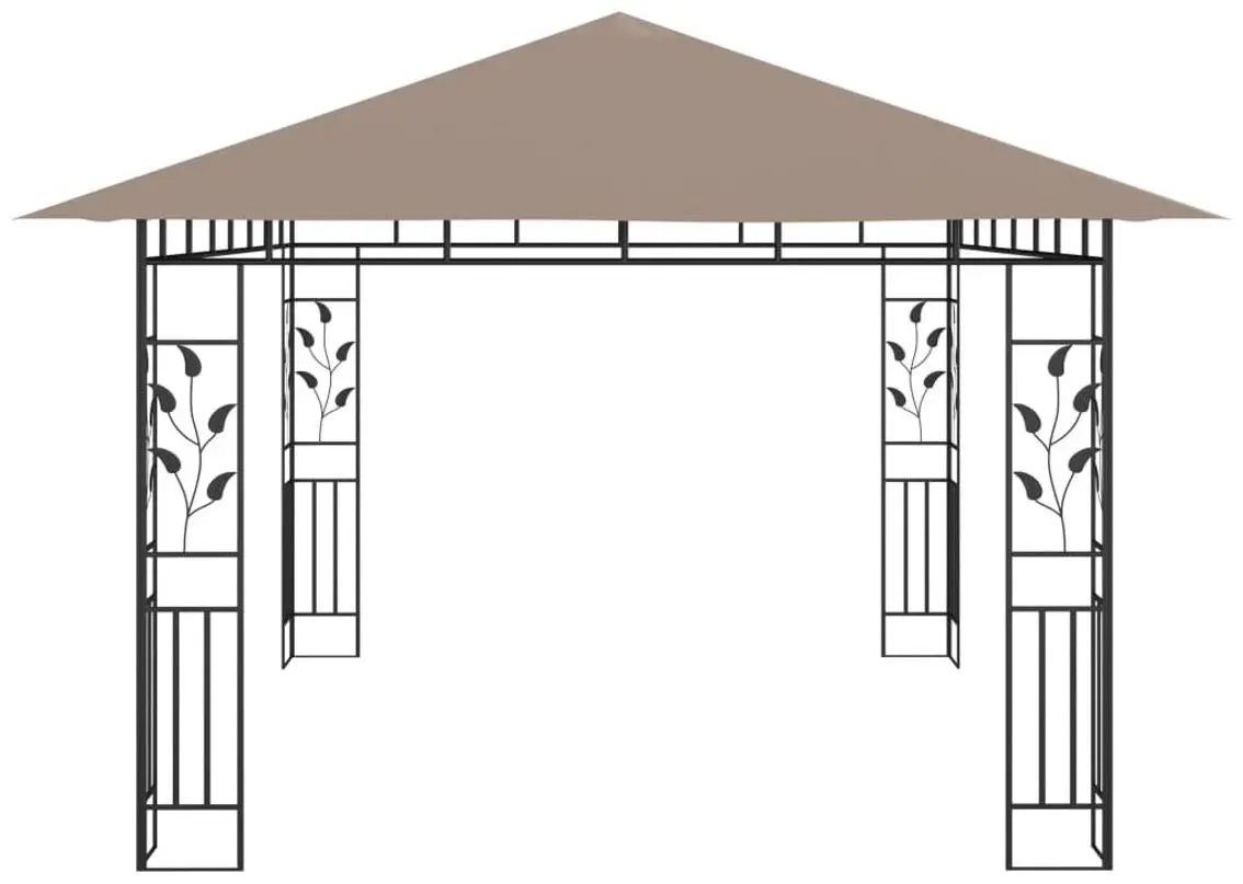 Садовый павильон VidaXL 312252 4x3 (Taupe)