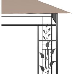 Садовый павильон VidaXL 312253 6x3 (Taupe) Thumb