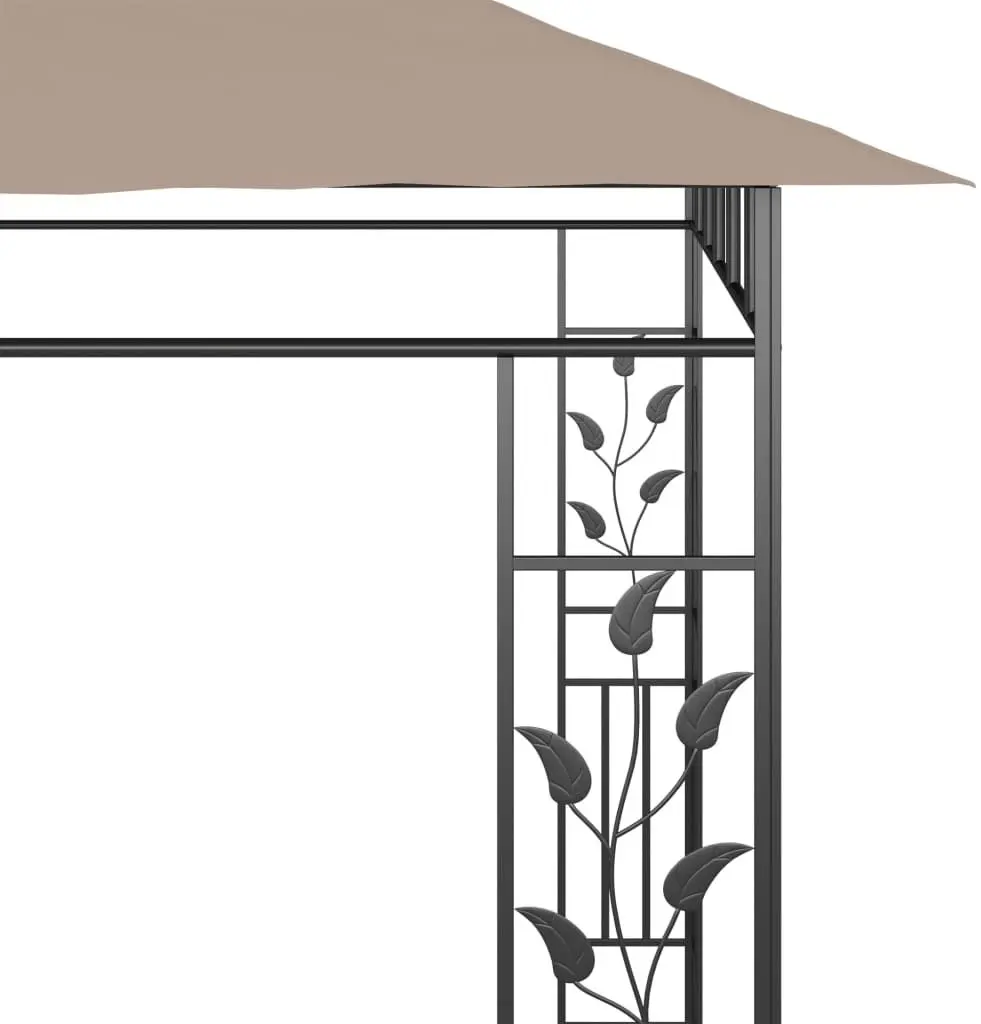 Садовый павильон VidaXL 312253 6x3 (Taupe)