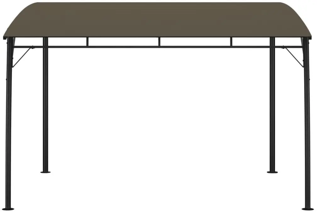 Pavilion de gradina VidaXL 312254 3x3 (Taupe) - 2