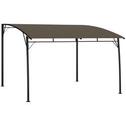 Pavilion de gradina VidaXL 312254 3x3 (Taupe)