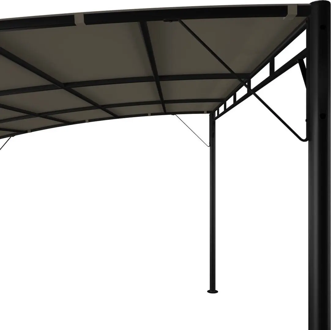 Pavilion de gradina VidaXL 312255 4x3 (Taupe Grey) - 3