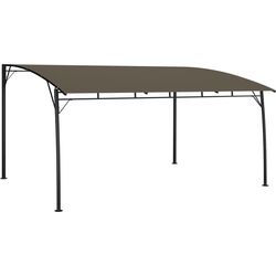Pavilion de gradina VidaXL 312255 4x3 (Taupe Grey)