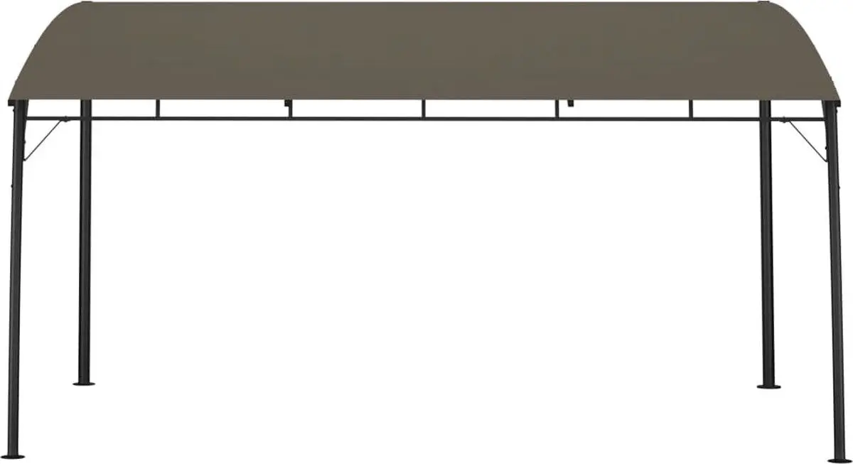 Pavilion de gradina VidaXL 312255 4x3 (Taupe Grey) - 4