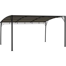 Pavilion de gradina VidaXL 312255 4x3 (Taupe Grey) Thumb