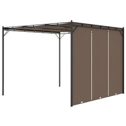 Садовый павильон VidaXL 312263 3x3 (Taupe) Thumb