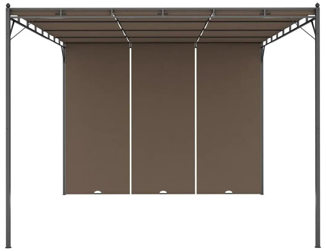 Pavilion de gradina VidaXL 312264 4x3 (Taupe) - 2