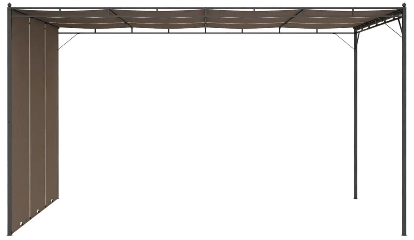 Pavilion de gradina VidaXL 312264 4x3 (Taupe) - 3