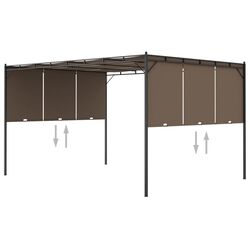 Pavilion de gradina VidaXL 312264 4x3 (Taupe) Thumb
