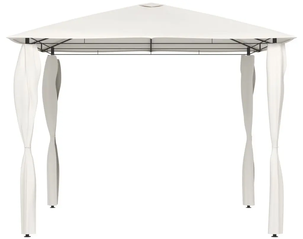 Pavilion de gradina VidaXL 313605 3x3 (Cream) - 2