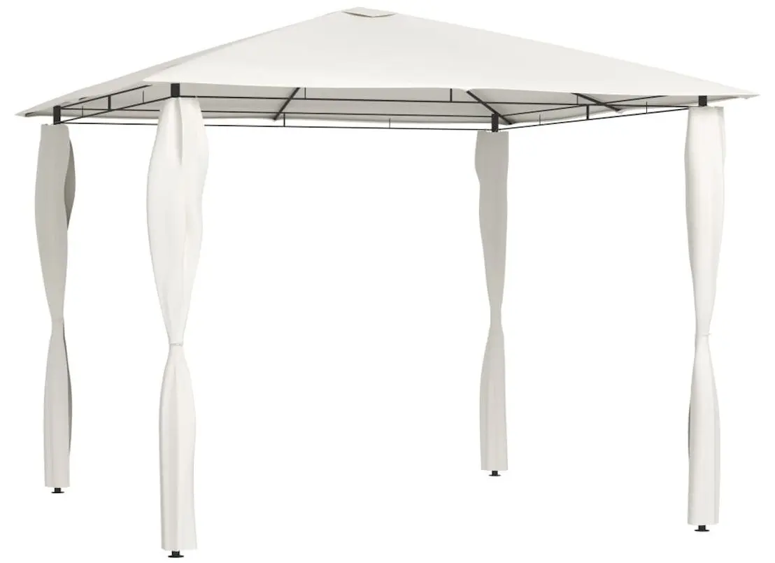 Pavilion de gradina VidaXL 313605 3x3 (Cream)