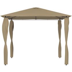 Pavilion de gradina VidaXL 313606 3x3 (Taupe Grey) Thumb