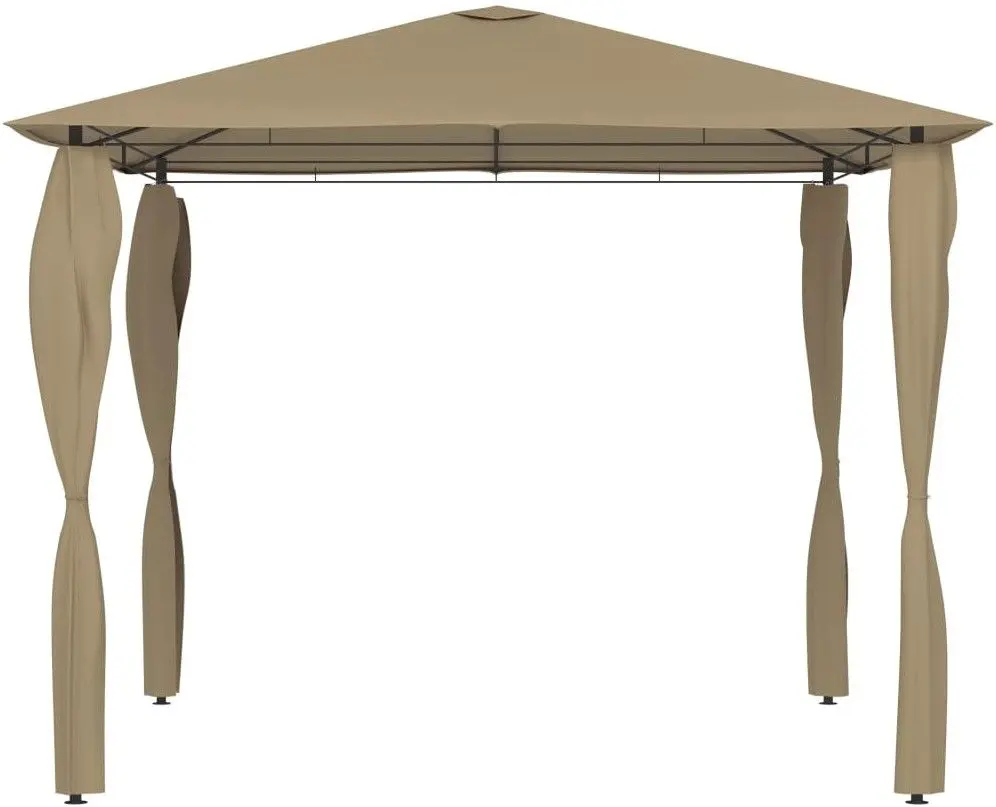 Pavilion de gradina VidaXL 313606 3x3 (Taupe Grey) - 2