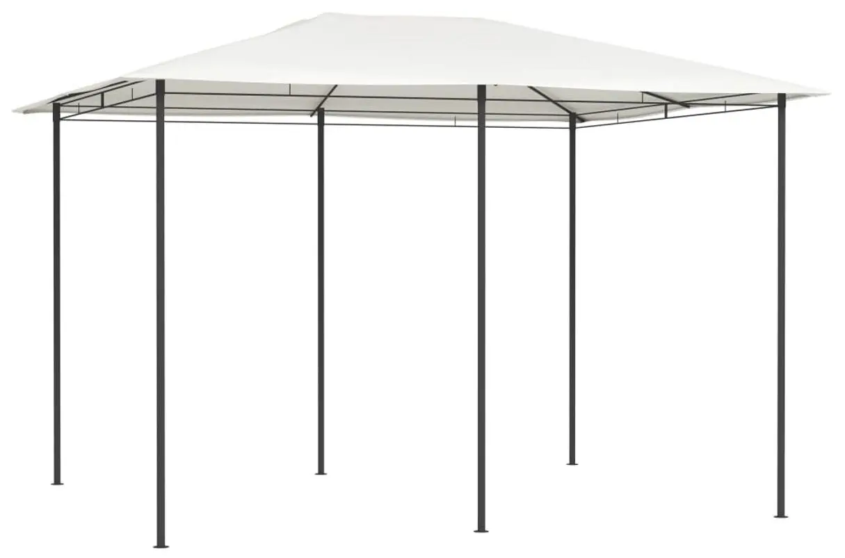 Pavilion de gradina VidaXL 313614 3x4 (Cream)