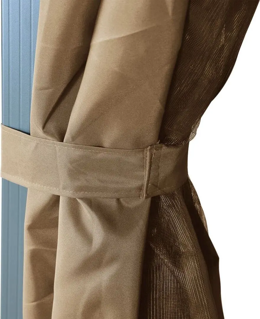 Садовый павильон VidaXL 313893 3х3 (Taupe Grey)