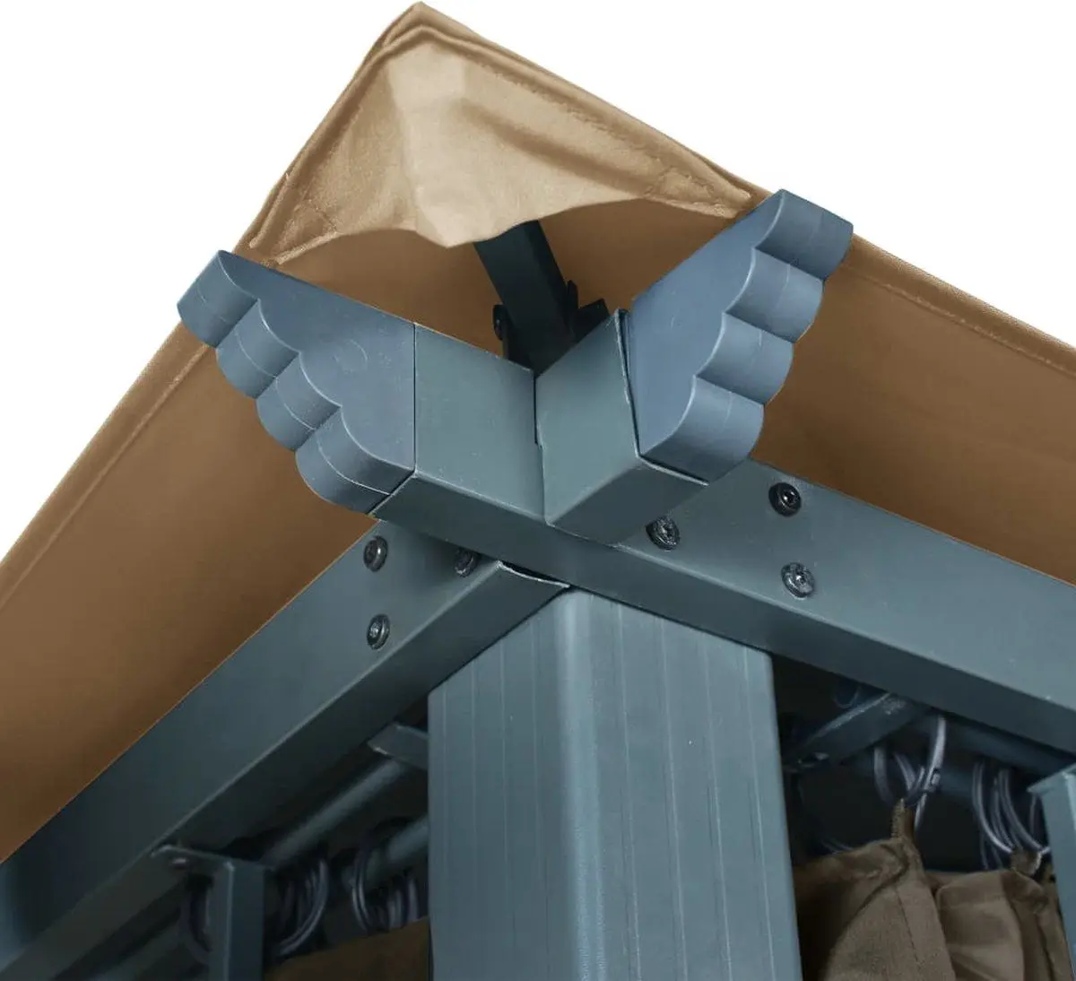 Садовый павильон VidaXL 313893 3х3 (Taupe Grey)