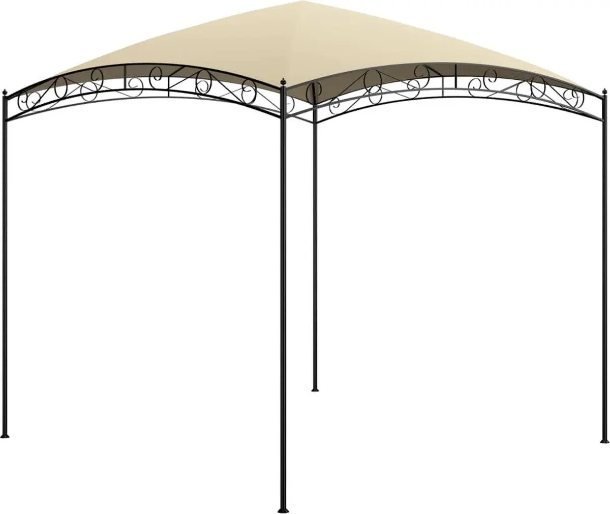 Pavilion de gradina VidaXL 313906 3х3 (Cream) - 2