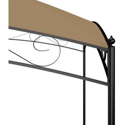 Садовый павильон VidaXL 313907 3х3 (Taupe Grey) Thumb