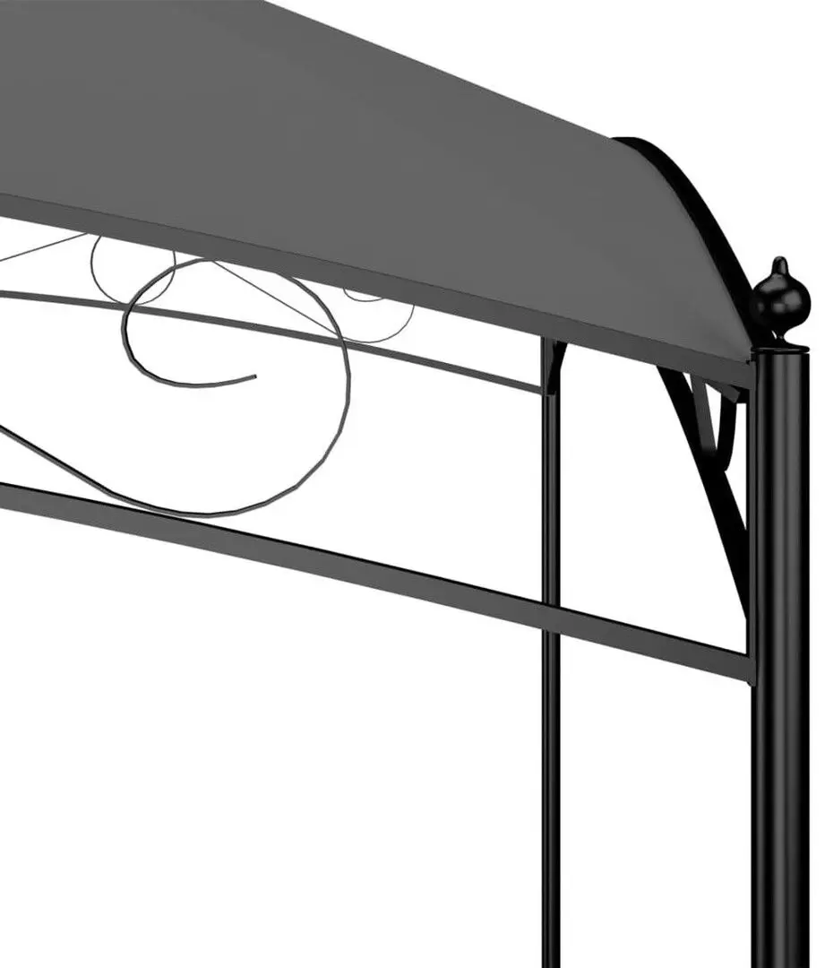 Садовый павильон VidaXL 313911 3х4 (Anthracite) - 3