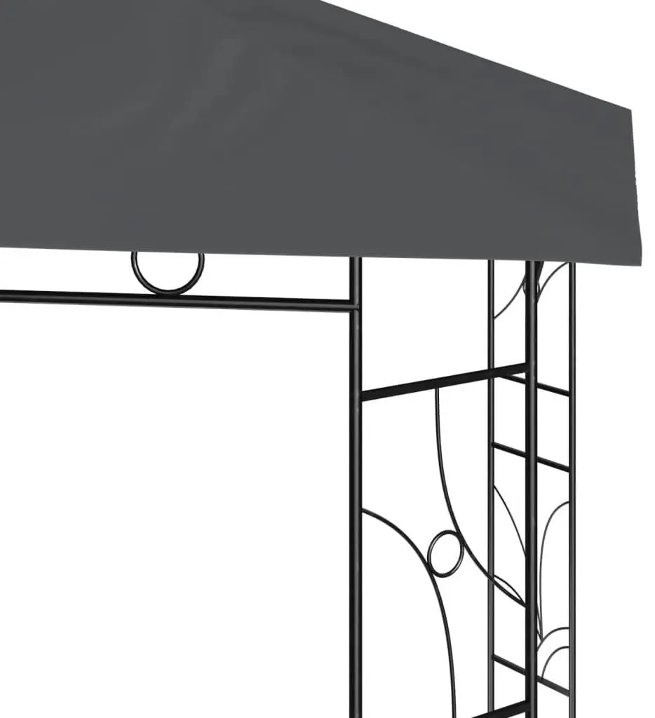 Садовый павильон VidaXL 313914 3x3 (Anthracite) - 3