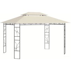 Pavilion de gradina VidaXL 313915 4х3 (Cream)