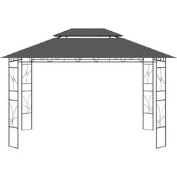 Pavilion de gradina VidaXL 313917 4х3 (Anthracite) Thumb