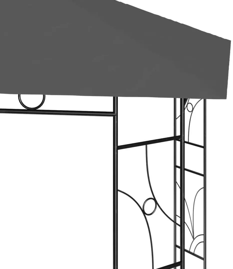 Pavilion de gradina VidaXL 313917 4х3 (Anthracite) - 4