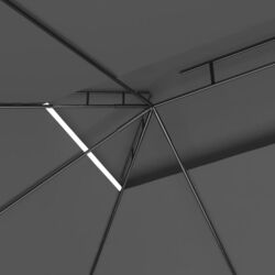 Pavilion de gradina VidaXL 313917 4х3 (Anthracite) Thumb