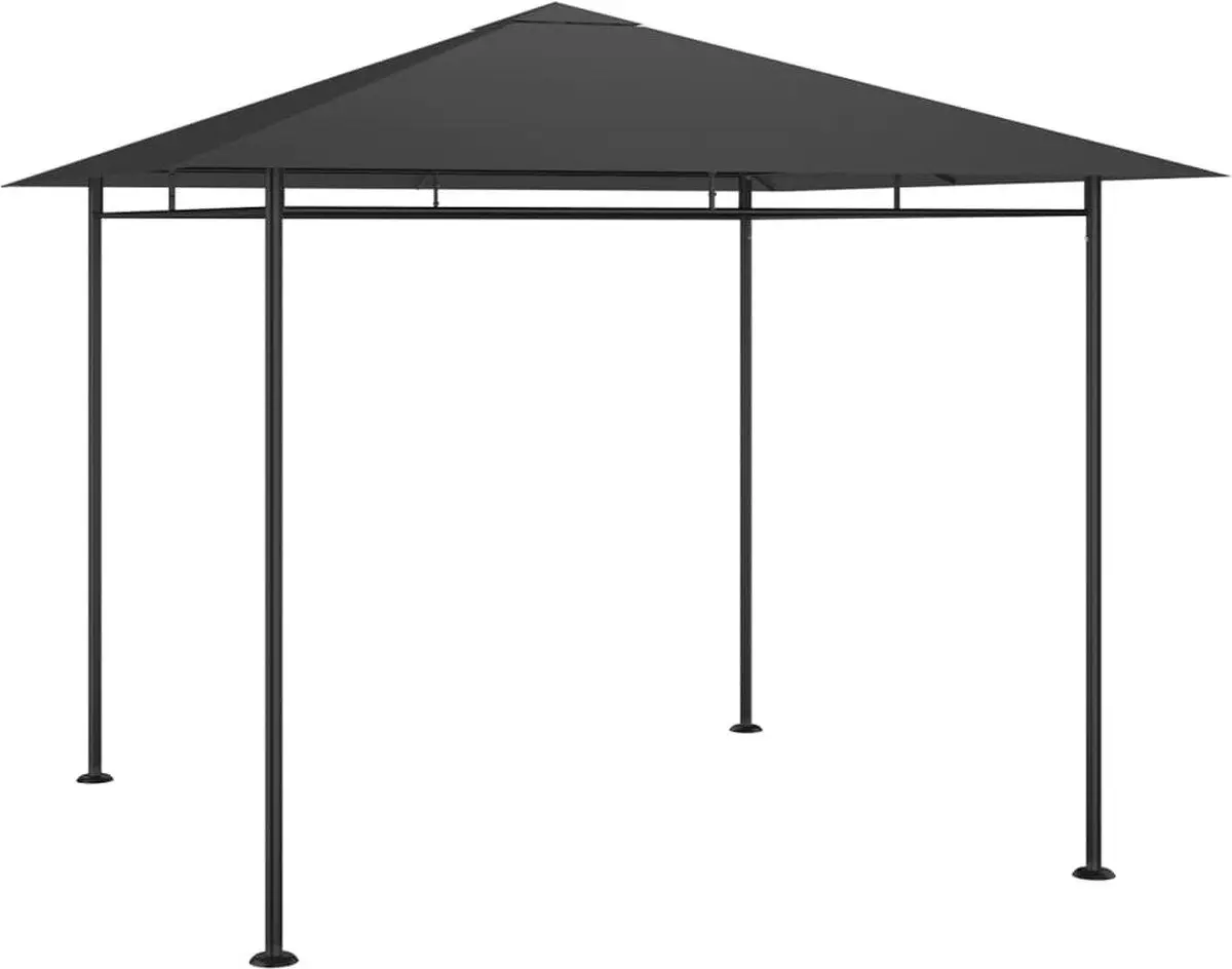 Pavilion de gradina VidaXL 313920 3х3 (Anthracite)