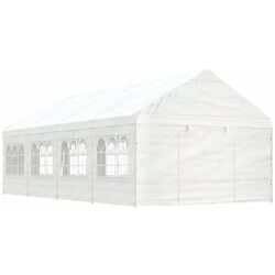 Садовый павильон VidaXL 3155488 4x9 (White) Thumb