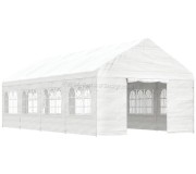 Pavilion de gradina VidaXL 3155488 4x9 (White)