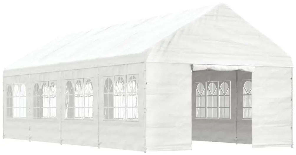 Садовый павильон VidaXL 3155488 4x9 (White)