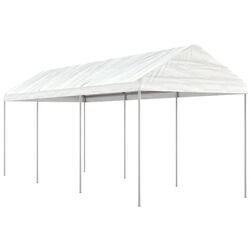 Pavilion de gradina VidaXL 3155503 2.3x6.7 (White)