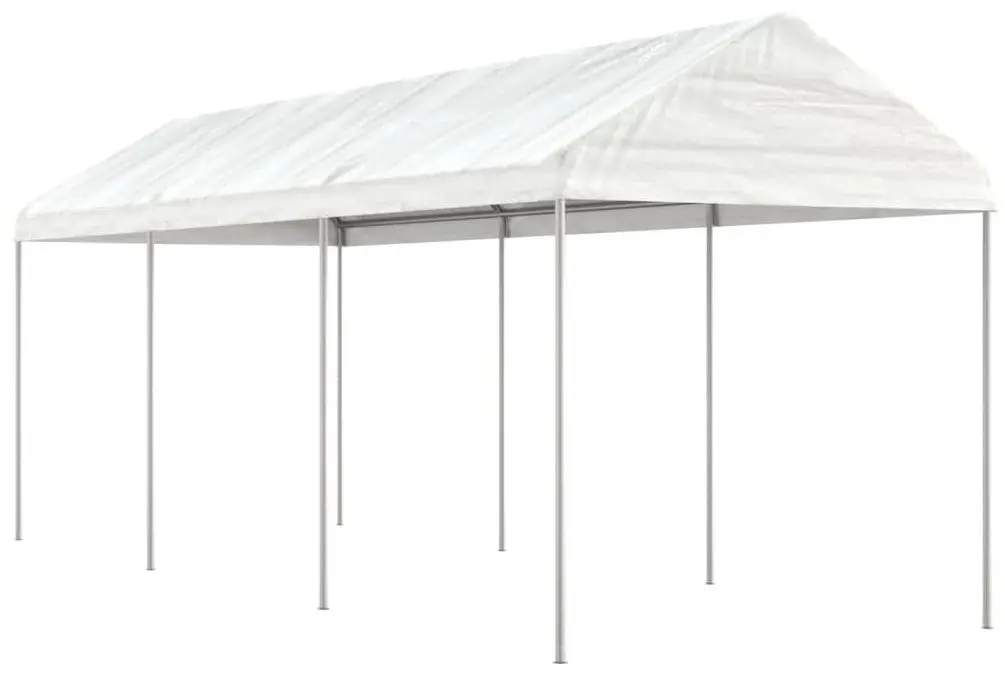 Pavilion de gradina VidaXL 3155503 2.3x6.7 (White)