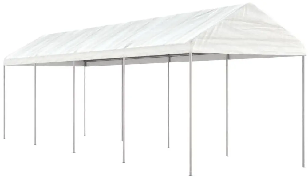Pavilion de gradina VidaXL 3155504 2.3x9 (White)