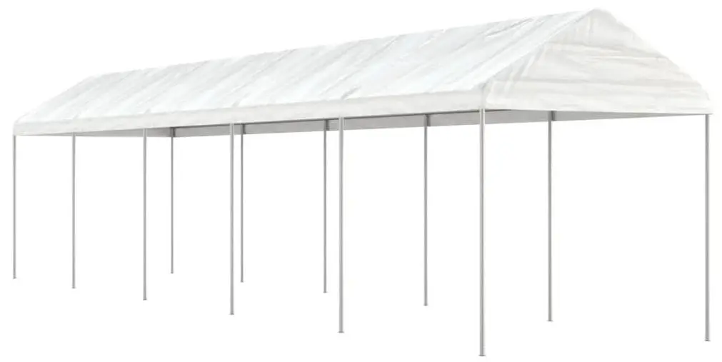 Pavilion de gradina VidaXL 3155505 2.3x11 (White)